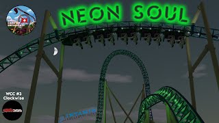 Neon Soul  an Intamin LSM Launch Coaster  WCC 3 Clockwise Entry [upl. by Sauers]