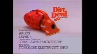 Dirt Devil Handy Hand Held Vacuum Cleaner TV Commercial [upl. by Caine]