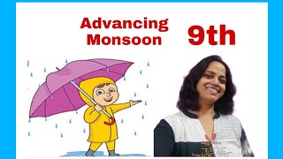 Advancing monsoon from chapter Climate  Grade 9th [upl. by Peskoff]