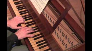 Bach  famous Minuet in G major SF Christo harpsichord [upl. by Assilram717]