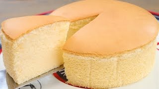 How To Make Fluffy Japanese Cheesecake [upl. by Anecusa]