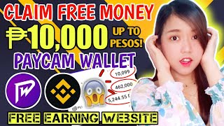 PAYCAM WALLET REVIEW  CLAIM FREE UPTO ₱10000 PESOS ON THIS WEBSITE  JUST LOGIN EVERYDAY [upl. by Laryssa]