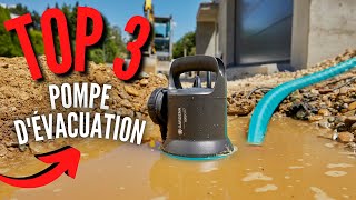 TOP 3  Meilleure Pompe Évacuation Eau 2023 claires et usées [upl. by Lind]