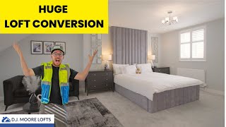 HUGE Finished Loft Conversion  5 x 8 Metre Bedroom [upl. by Daphene]