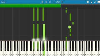 Trebol Clan  Gata Fiera feat Joan  Piano Tutorial  Midi [upl. by Atiuqcir311]