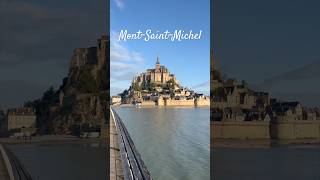 Mont SaintMichel Normandie 🇫🇷 FRANCE montsaintmichel [upl. by Andros]