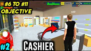 Supermarket Sim  Finally Cashier A Gaya 2 [upl. by Connors]