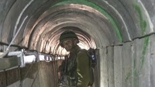 A look inside quotlower Gazaquot tunnels [upl. by Nnailuj356]