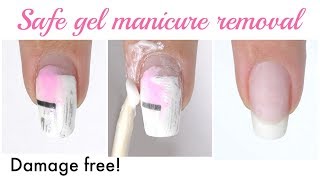 HOW TO REMOVE SHELLAC NAILS SAFELY AT HOME WITH FOIL amp COTTON WOOL  REMOVE GEL POLISH AT HOME [upl. by Pippy]