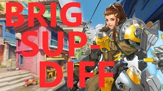 SupDiffing on Brig in Overwatch 2 [upl. by Acassej]