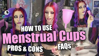 Ultimate Guide to Menstrual Cups 🩸  My Experience Tips Pros amp Cons FAQs How to InsertRemove [upl. by Steffi]