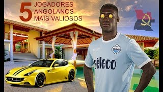 Os 5 jogadores angolanos mais valiosos [upl. by Nauqyaj]