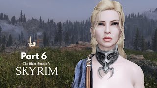 To High Hrothgar  Modded Skyrim Barbarian Challenge Part 6 [upl. by Anees]