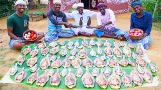 DRY FISH GRAVY  Karuvadu Kulambu  Traditional Karuvattu Kulambu  DryFish Village Food Recipe [upl. by Ardnossak]