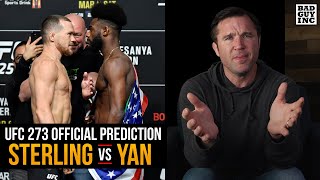 Official Prediction Sterling vs Yan  UFC 273 [upl. by Enoob]