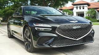 The 2023 G70 Genesis Test Drive And Review [upl. by Ardnuassac]