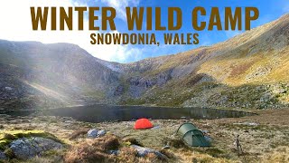 Winter Camping Adventure In Snowdonia  Using The Fjallraven Abisko lite 2 [upl. by Carmelina]