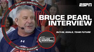 Bruce Pearl on team buyin goals and team ceiling 🙌  College GameDay [upl. by Clementia]