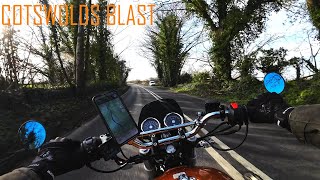 London to Wales Motorcycle Ride via the Cotswolds on the Royal Enfield [upl. by Mercorr]