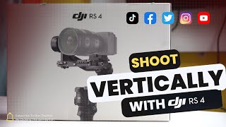 Ditch the L Bracket Shoot Vertical Reels with DJI RS4 amp RS4 Pro Easy Tutorial [upl. by Ahsinam]