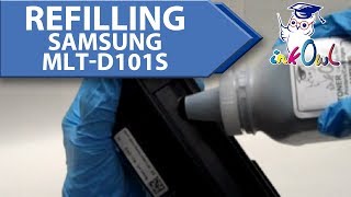 How to Refill SAMSUNG MLTD101S 101 series Toner Cartridges [upl. by Littlejohn916]