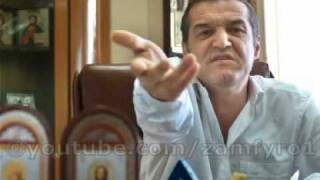 Gigi Becali quotImi bag p in declaratia de avere sin tine da quot necenzurat [upl. by Htir]