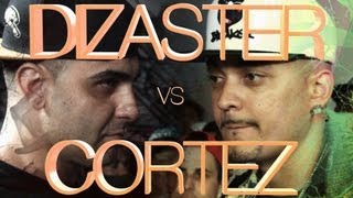 KOTD  Rap Battle  Dizaster vs Cortez [upl. by Akelam]