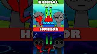 Incredibox Sprunki Everyone Is SpongeBob 🧽 Normal VS Horror Versions [upl. by Garv]