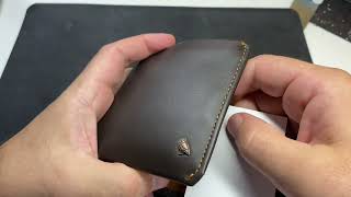 Bellroy Coin Wallet slim coin wallet bifold leather design magnetic coin pouch good for euro [upl. by Ailehpo]