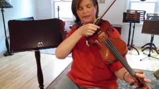 Tuning Your Violin with a Pitch Pipe [upl. by Elleinaj]