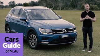 Volkswagen Tiguan 2017 review  first drive video [upl. by Katt]