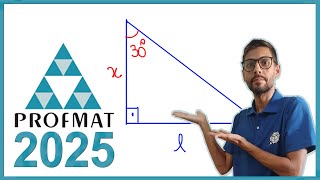 Correção Profmat Ena 2025 Q 05 Triângulo Retângulo [upl. by Ide]