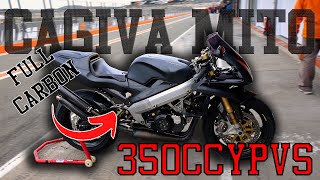 CAGIVA MITO 350 YPVS  FULL CARBONO [upl. by Latsyrcal]