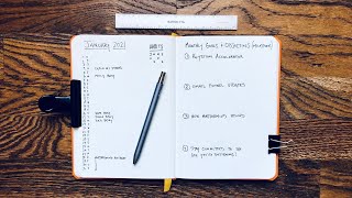 Minimalist Beginner Friendly Bullet Journal Setup [upl. by Wheelwright824]