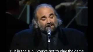 Demis Roussos  Rain And Tears Live In Bratislava 字幕製作 Tracy Dong [upl. by Aerbma]