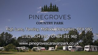 Touring Caravans  Pinegroves Country Park Matlock [upl. by Cavanaugh]