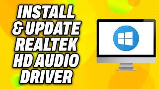 How To Install amp Update Realtek HD Audio Driver on Windows 11 2024  Quick Fix [upl. by Atlas]