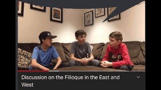 FILIOQUE DEBATE 2V2 EAST VS WEST [upl. by Johathan]