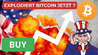 Bitcoin Explosion zur USWahl 2024 DAS passiert heute mit dem Preis [upl. by Assenab]