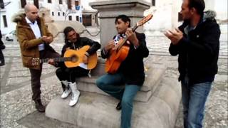 Rumbita y coplas en el Mirador de San Nicolas  Granada  Odio [upl. by Earissed21]