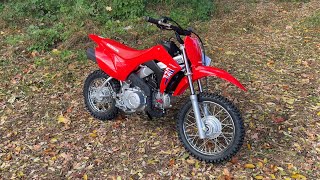 2025 HONDA CRF110F New Styling Changes amp Detailed Breakdown [upl. by Leena886]