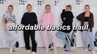 AFFORDABLE LOUNGEWEAR BASICS HAUL ft Wordans  hoodies zipups crewnecks sweatpants [upl. by Aroon]