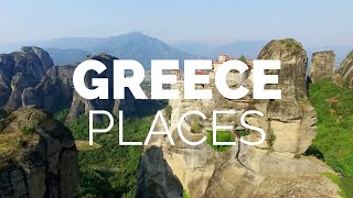 10 Best Places to Visit in Greece  Travel Video [upl. by Noled]