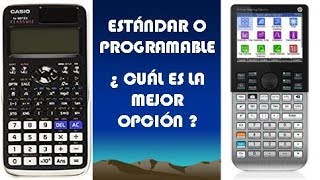 CALCULADORAS CIENTÍFICAS ¿ ESTÁNDAR O PROGRAMABLE [upl. by Drescher964]