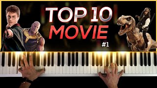 Top 10 Soundtracks On Piano Pt 1 [upl. by Philps578]