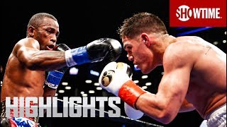 Lara vs Castano Highlights  SHOWTIME CHAMPIONSHIP BOXING [upl. by Tomasz311]