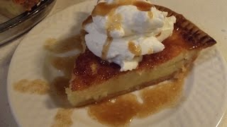 Buttermilk Pie Southern Style  100 Year Old Recipe  The Hillbilly Kitchen [upl. by Neahs]