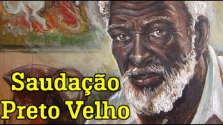 Ponto Saudação à Preto Velho Umbanda com letra [upl. by Reseta]