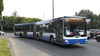 Sound Bus MAN NG 323 BMTL 424 der Fa Reise und Verkehrsbetrieb Strosser GmbH Elsdorf [upl. by Roxanne]