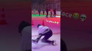 Il a détruit la glace de la patinoire🤣💀 Extrait de la nouvelle vidéo 😎 iceskating backflip180 [upl. by Meluhs568]